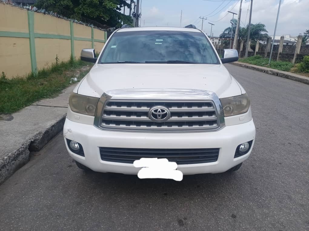 Registered Toyota Sequoia Selling Fast in Lagos - Call 08025823573