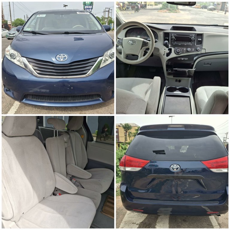 Toyota Sienna 2011 Tokunbo for Sale – Call 08052152941