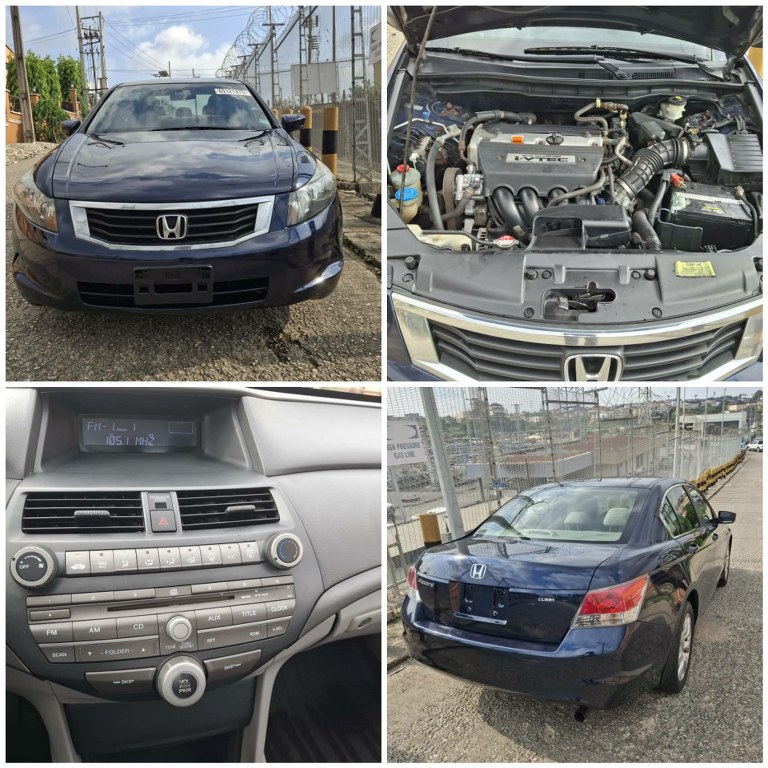 Honda Accord 2010 Tokunbo for Sale – Call 08052152941