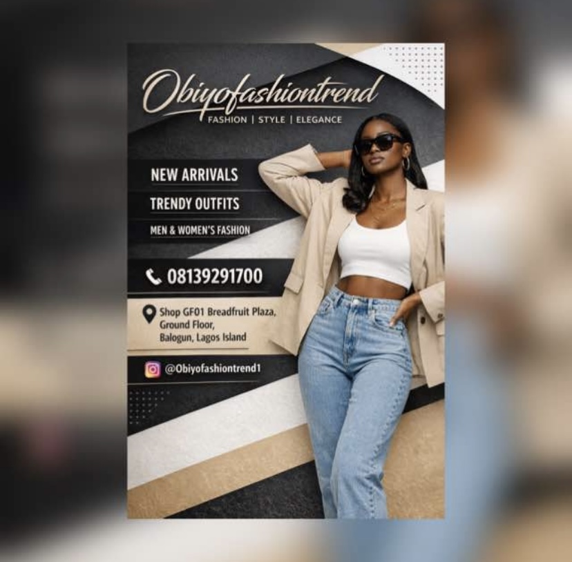 Obiyo fashion trend LAGOS