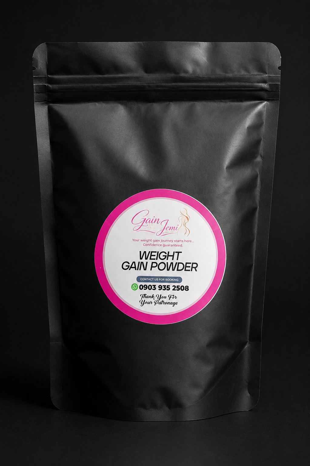 Gain Jemi Weight Gain Powder in Nigeria | Healthy Weight Gain Supplement