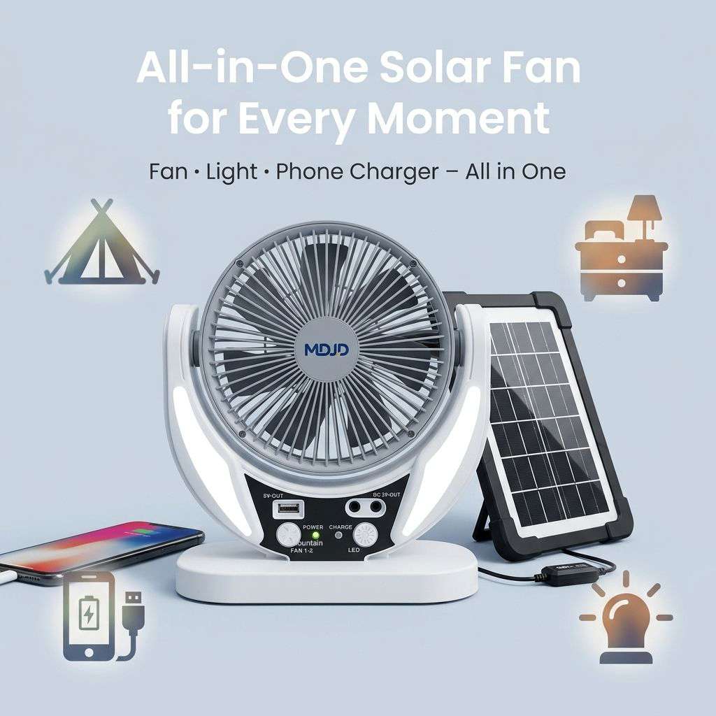 Solar fan