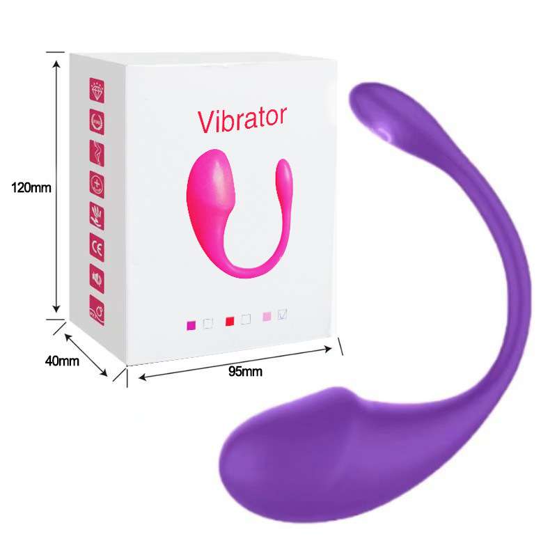Wireless vibrating Egg Remote control female masturbator.