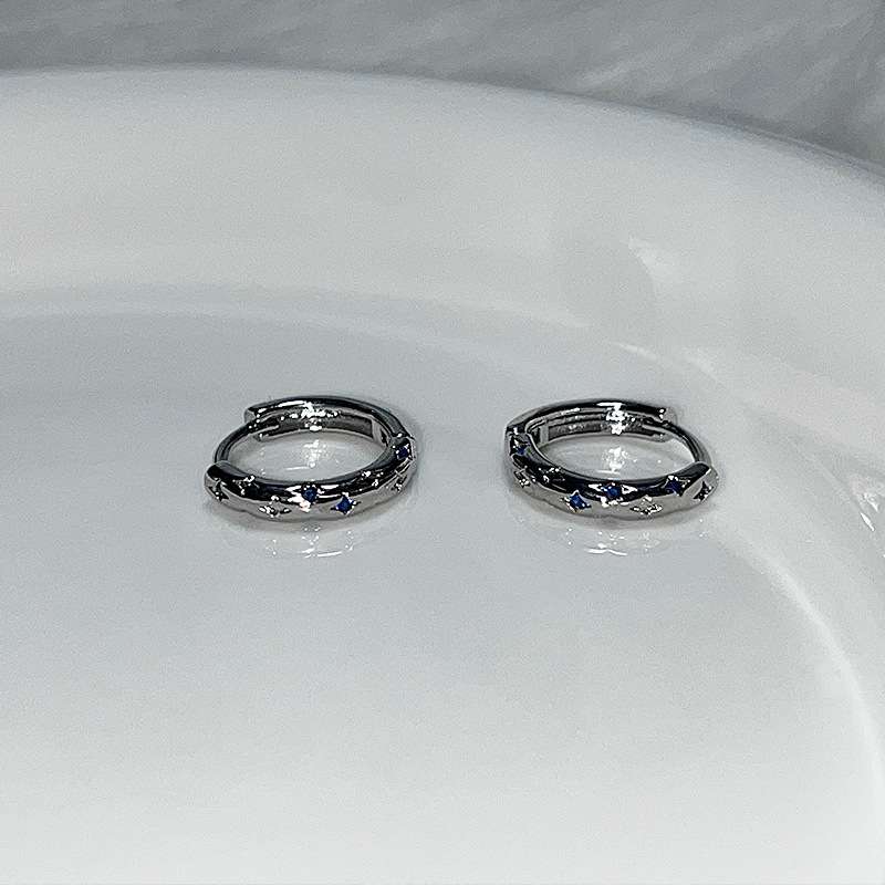 925 Silver Celestial Starburst earing