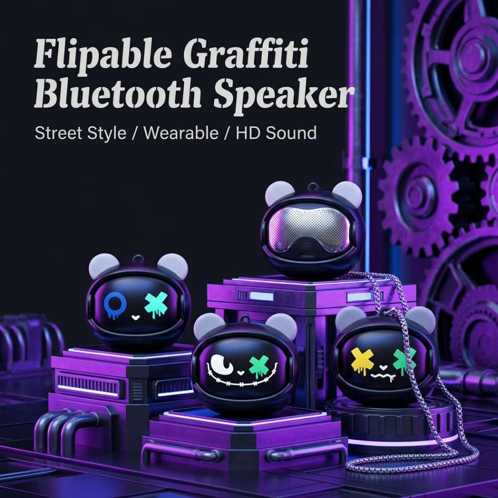 Cute Bear mini Bluetooth speaker