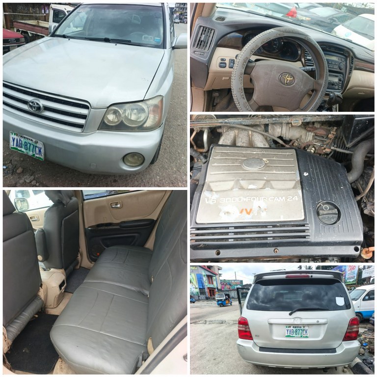 2004 Toyota Highlander for Sale in Warri – Great Condition (Call 08123076062)