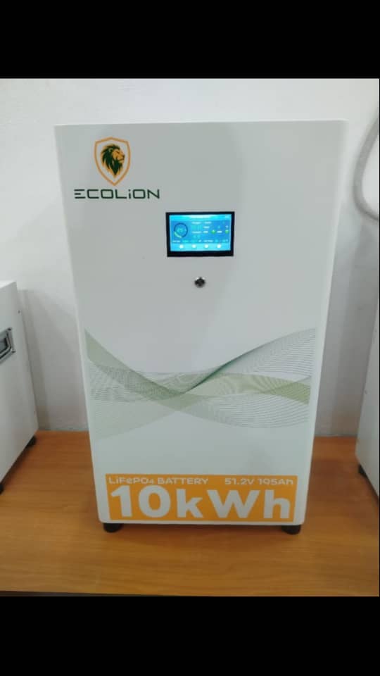 Ecolion 10kWh 48V Lithium-Ion Battery – CALL 09045001530