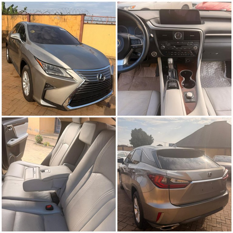 Tokunbo 2017 Lexus RX 350 Full Option Available - Call 08028745123